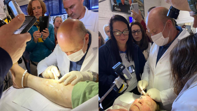 Marlon bei der Arbeit